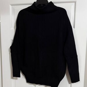 Eesome Black Dolman Sleeve Sweater